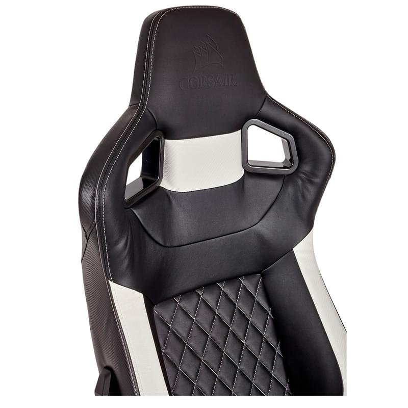 Игровое компьютерное кресло Corsair T1 Race, Black/White (CF-9010060-WW) - фото #5