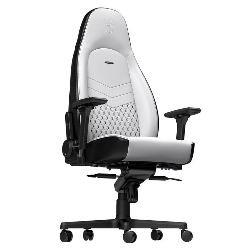 Игровое компьютерное кресло Noblechairs Icon, White/Black (NBL-ICN-PU-WBK) - фото #3