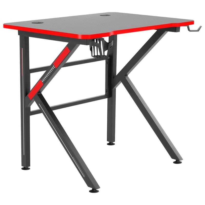 Игровой компьютерный стол Defender Assassin black + red (64331) - фото #5