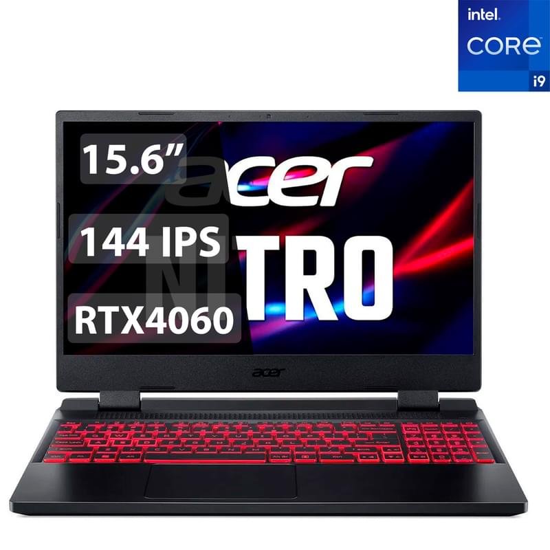 Игровой ноутбук Acer Nitro AN515-58 i9 12900H / 16ГБ / 1000SSD / RTX4060 8ГБ / 15.6 / DOS /(NH.QM0ER.002) - фото #0
