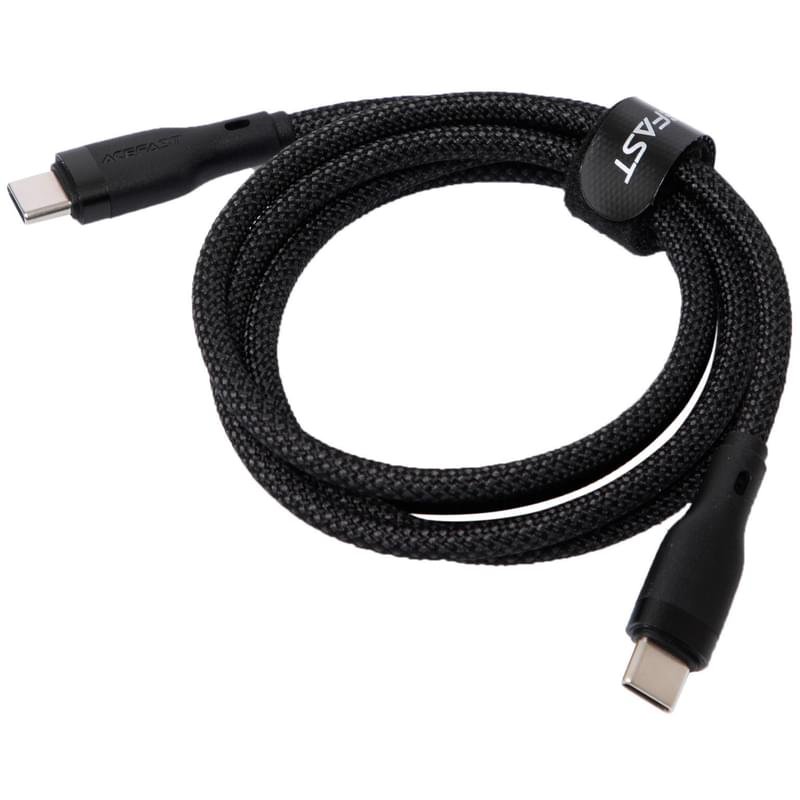 Зарядтау кабелі ACEFAST, USB-C to USB-C , black (C8-03 - ACEFAST) - фото #1