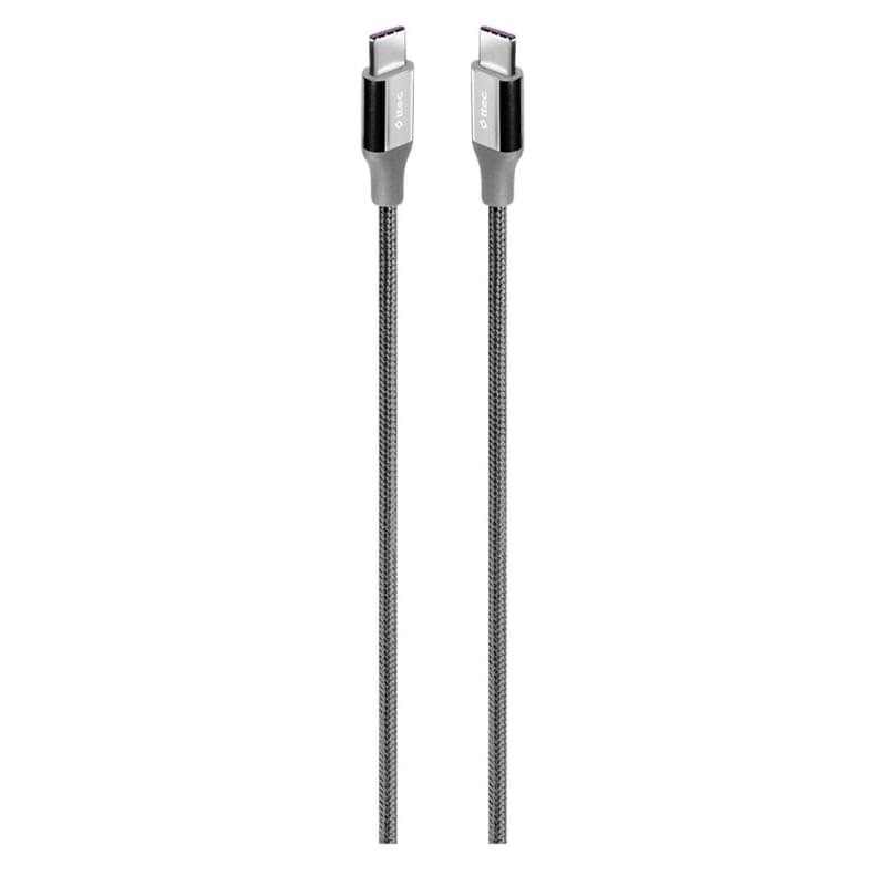 Кабель ttec AlumiCable 100W ,Type-C - Type-C ,fast Charge Cable, Space Grey,150cm  (2DK53UG) - фото #0