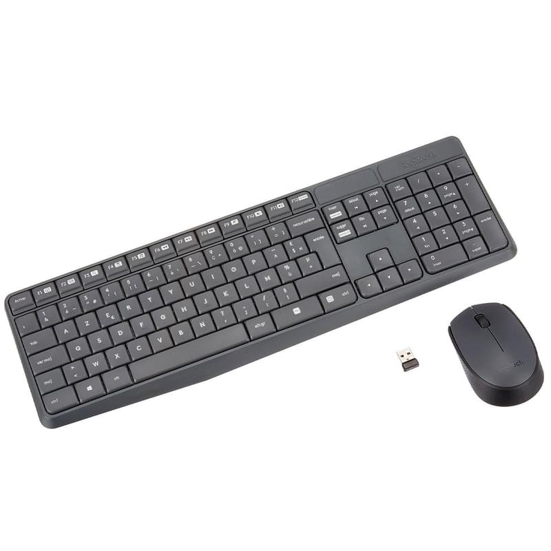 Клавиатура + Мышка беспроводные USB Logitech MK235, 920-007948 - фото #1