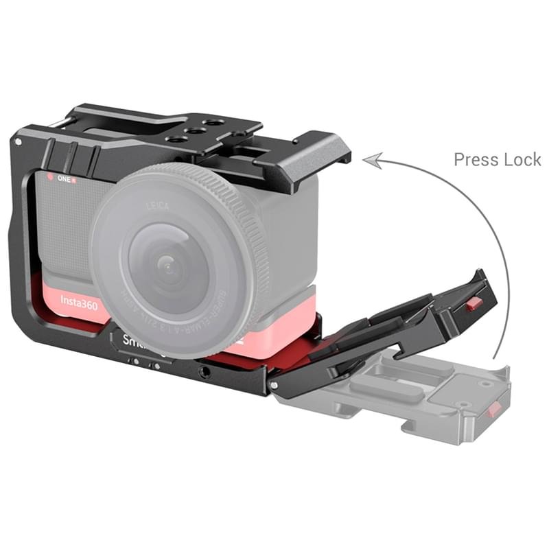 Клетка SmallRig 2901 Vlogging 52mm для Insta360 ONE R 4K Edition - фото #1