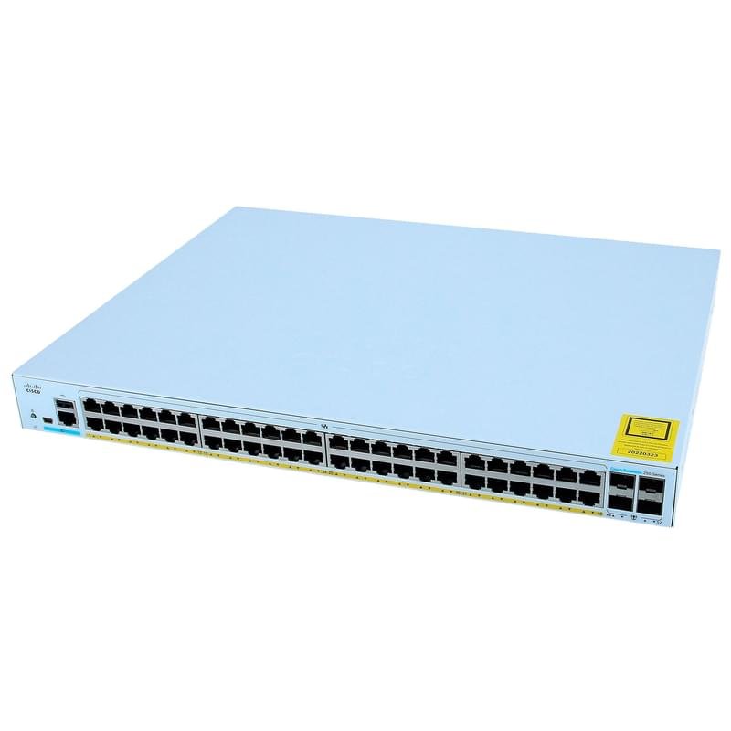 Коммутатор Cisco CBS250 Smart 48-port GE, PoE, 4x1G SFP - фото #1
