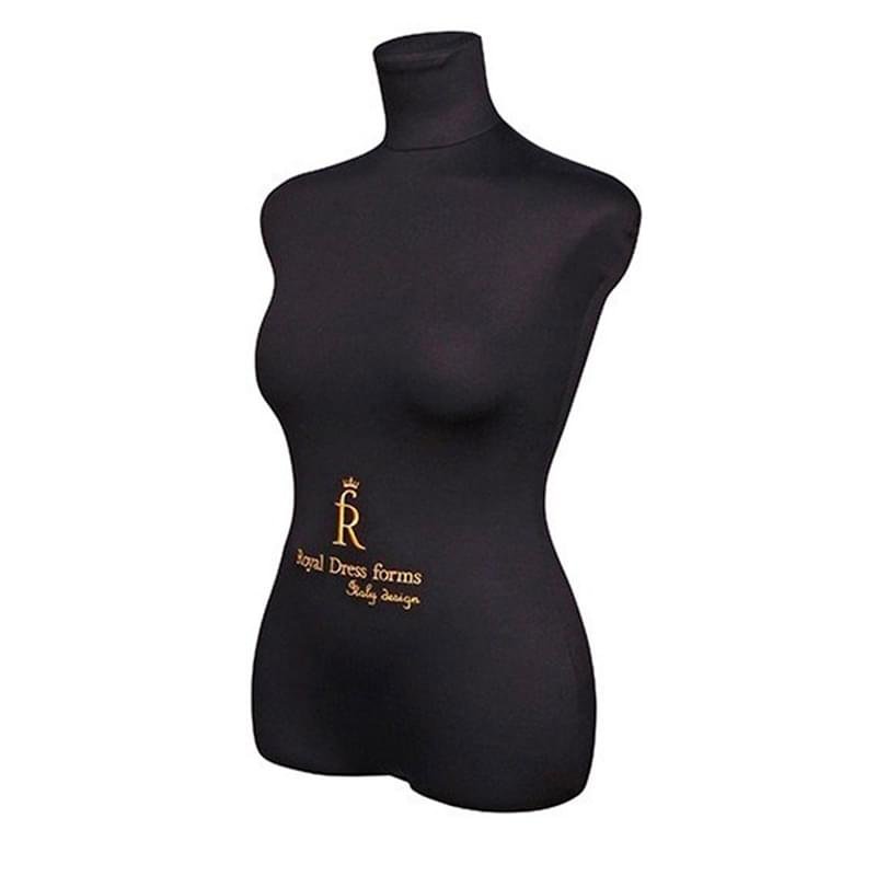 Манекен портновский Royal Dress forms Кристина Премиум 52, черный - фото #2
