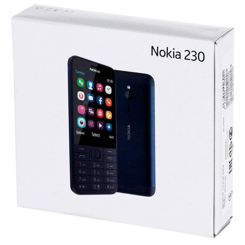 Мобильный телефон Nokia 230 Blue - фото #4