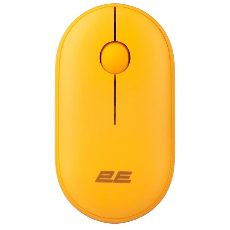 Мышка беспроводная USB 2E MF300 Silent WL Sunny yellow (2E-MF300WYW) - фото #0