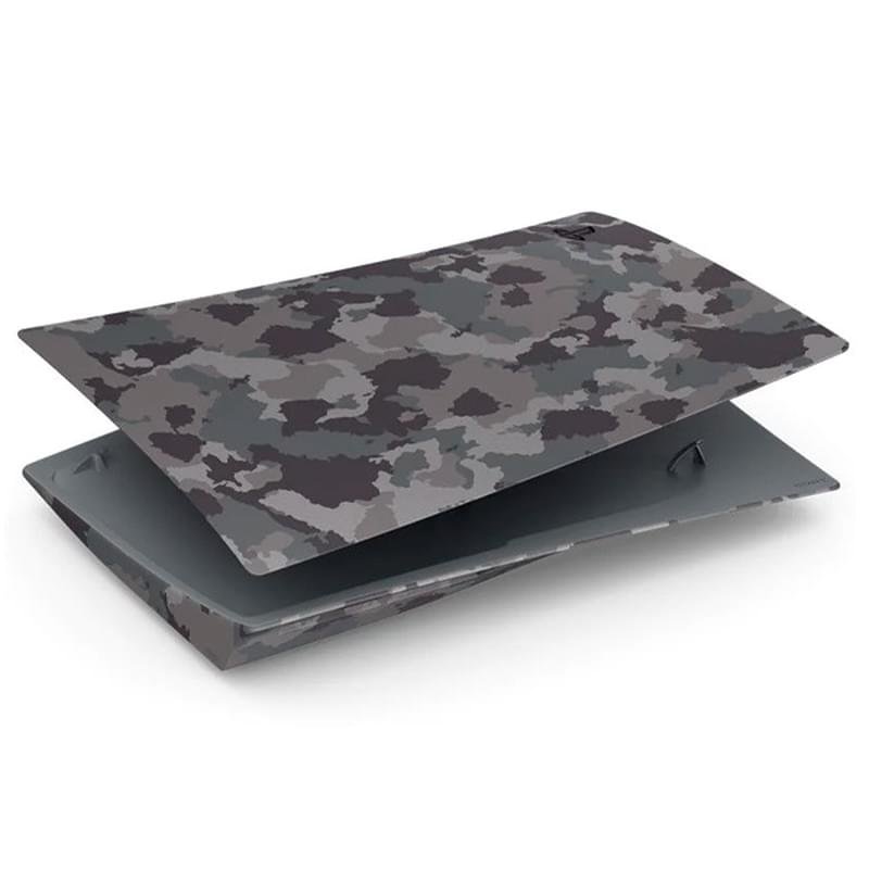 Sony PlayStation 5 консоль қабаты, Gray Camouflage - фото #1
