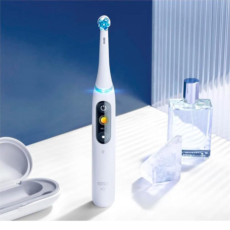 Насадки Oral-B iO Ultimate Clean White для электрической зубной щетки, 2 шт., для тщательного удаления налета - фото #3