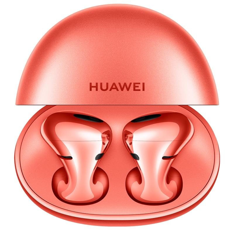 Құлаққаптар Huawei Bluetooth FreeBuds 5, Coral (55036455) - фото #2