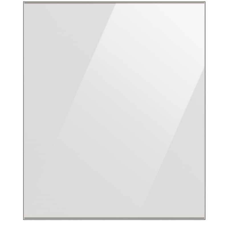 Нижняя панель Samsung Bespoke RA-B23EBB12GM Белое глянцевое стекло - фото #0