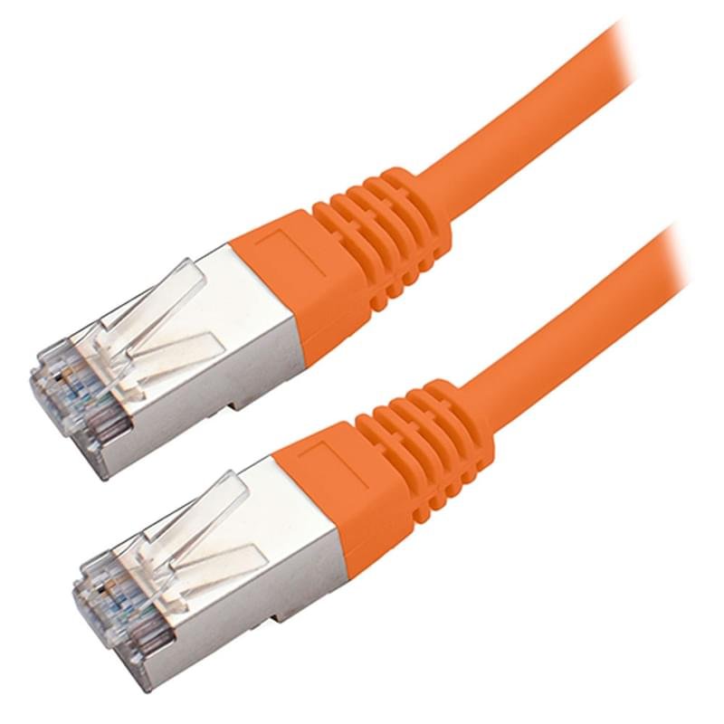 Патч-корд FTP Cablexpert кат.5e, 0,5м, оранжевый (PP22-0,5M/O) - фото #0