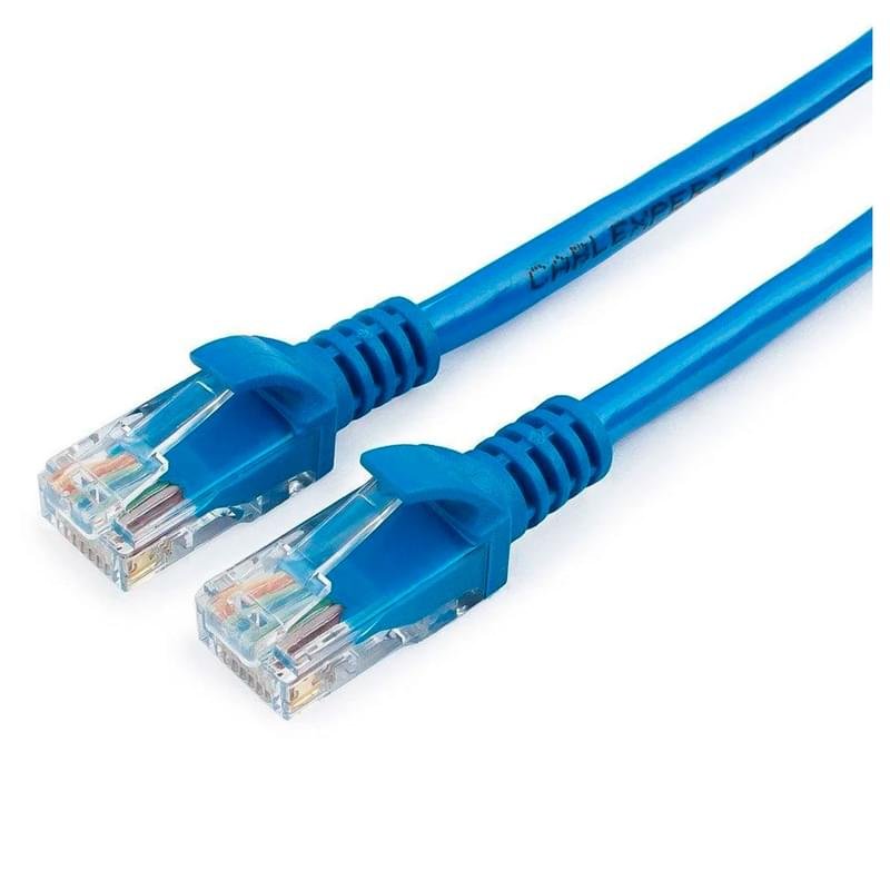Патч-корд UTP Cablexpert кат.5e, 15м, синий (PP12-15M/B) - фото #0