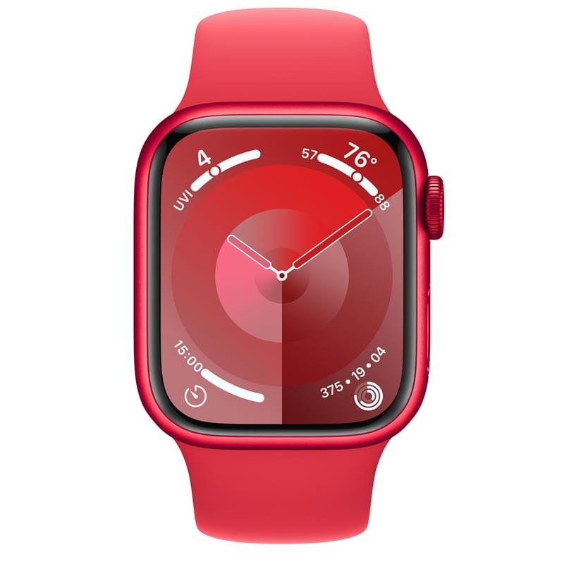 Смарт Часы Apple Watch Series 9, 41mm (PRODUCT)RED Aluminium Case with (PRODUCT)RED Sport Band - S/M - фото #1