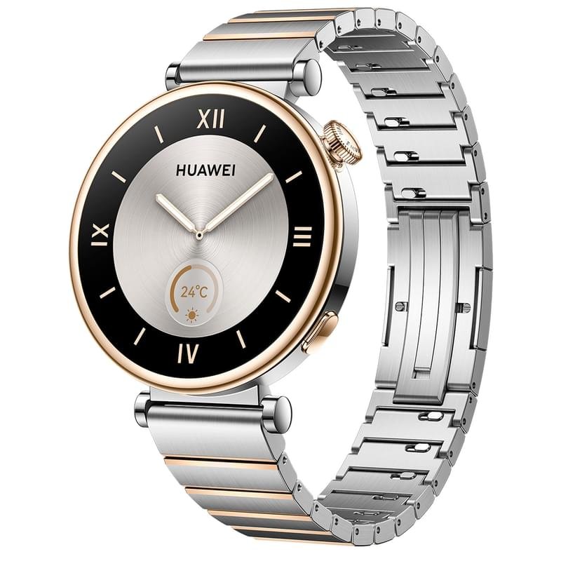 Смарт Часы Huawei Watch GT4 (41mm), Stainless Steel Strap (Aurora-B19T) - фото #0