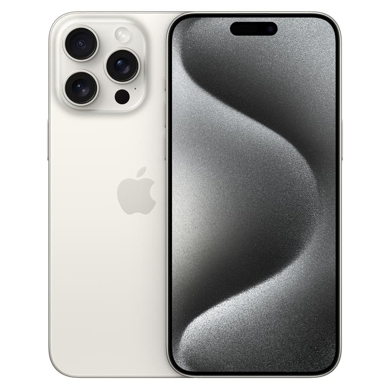 Смартфон Apple iPhone 15 Pro Max 1TB White Titanium (MU7H3) - фото #0
