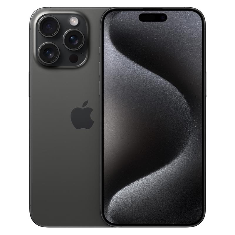 Смартфон Apple iPhone 15 Pro Max 256GB Black Titanium (MU773) - фото #0