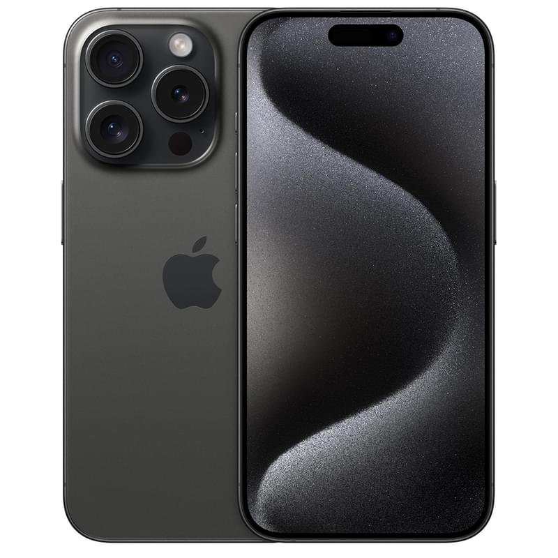 Смартфон Apple iPhone 15 Pro 128/8GB Black Titanium (MTUV3) - фото #0