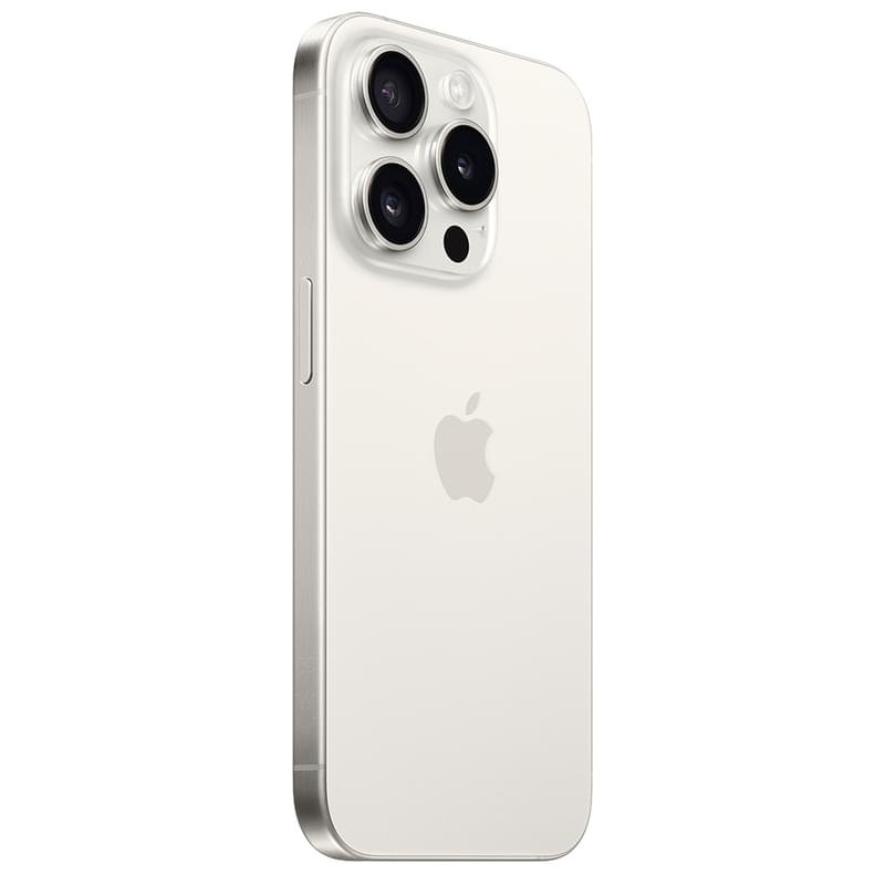 Смартфон Apple iPhone 15 Pro 128/8GB White Titanium (MTUW3) - фото #3