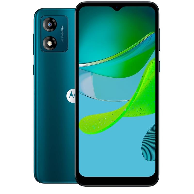Смартфон Motorola E13 64GB Aurora Green - фото #0