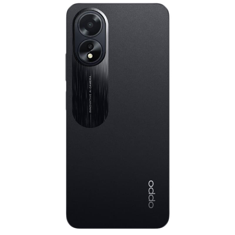 Смартфон OPPO A18 128GB Glowing Black - фото #2