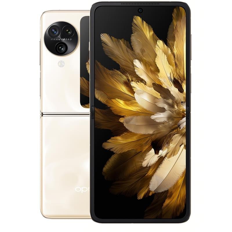 Смартфон OPPO Find N3 Flip 256GB Cream Gold - фото #0