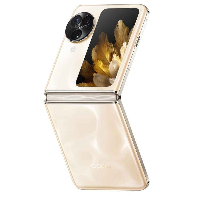 Смартфон OPPO Find N3 Flip 256GB Cream Gold - фото #8