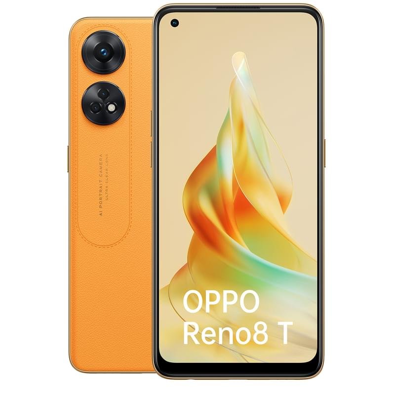 Смартфон OPPO Reno8T 128GB Sunset Orange - фото #0