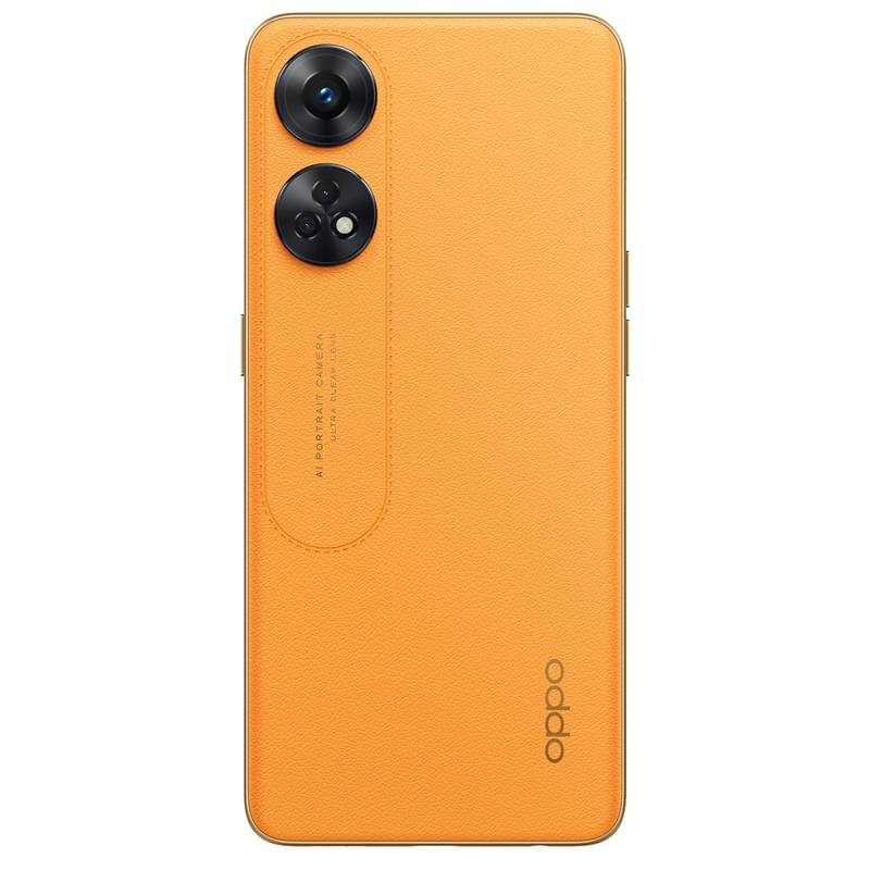 Смартфон OPPO Reno8T 128GB Sunset Orange - фото #4