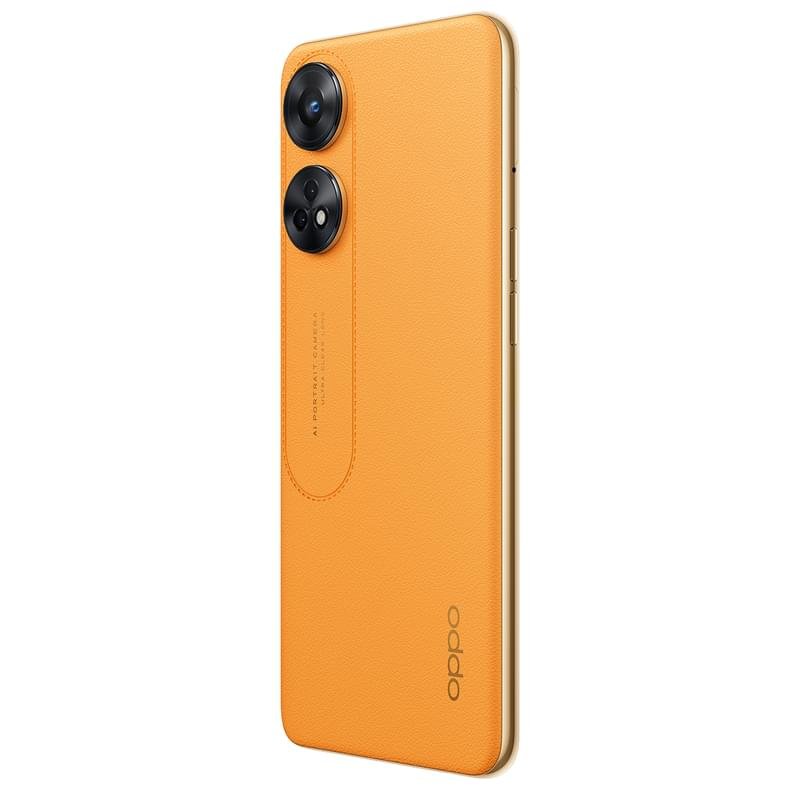 Смартфон OPPO Reno8T 128GB Sunset Orange - фото #5