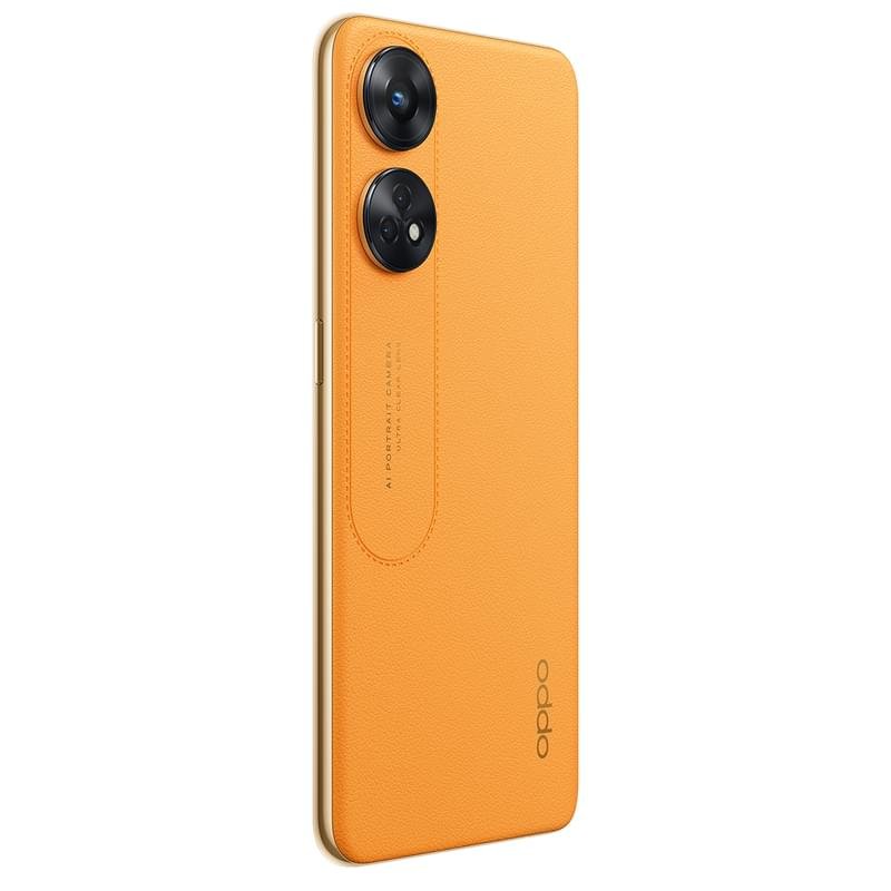 Смартфон OPPO Reno8T 128GB Sunset Orange - фото #6