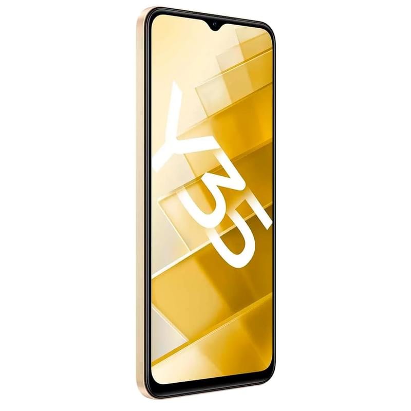 Смартфон Vivo Y35 64GB Dawn Gold - фото #3