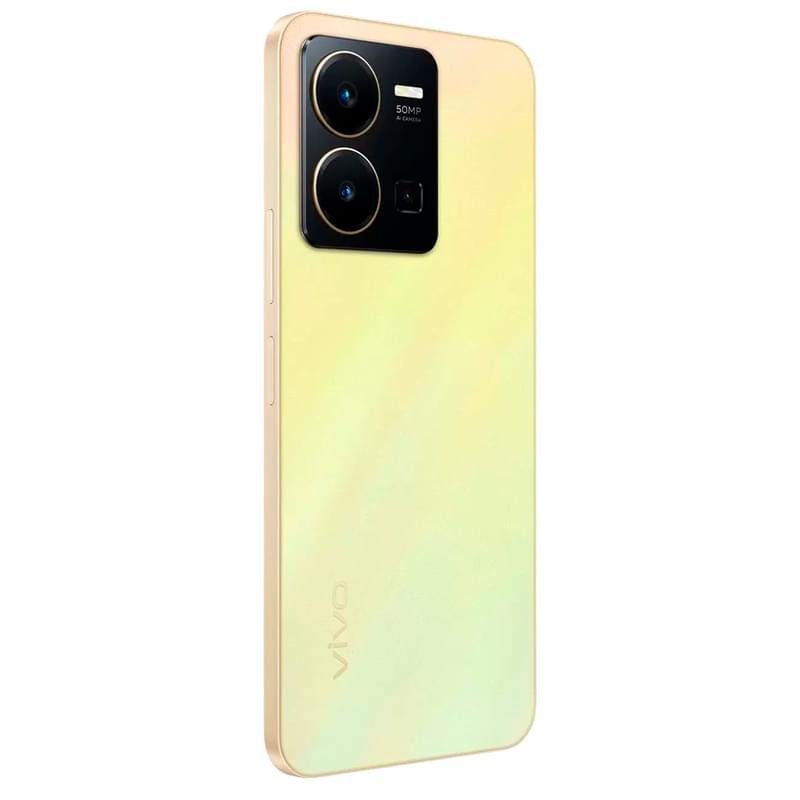 Смартфон Vivo Y35 64GB Dawn Gold - фото #4