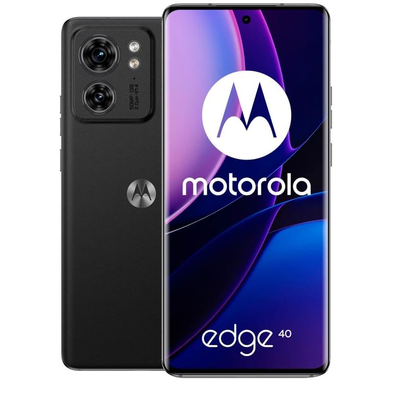 Смартфон Motorola Edge 40 256GB Eclipse Black - фото #0