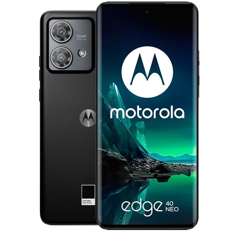 Смартфон Motorola Edge 40 Neo 12/256GB Black Beauty - фото #0