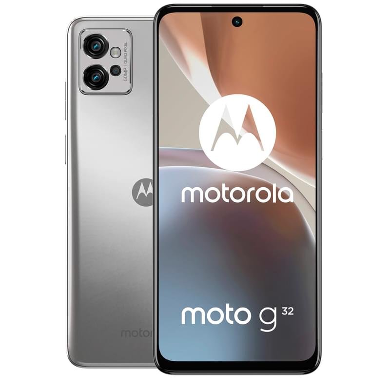 Смартфон Motorola G32 128GB Satin Silver - фото #0
