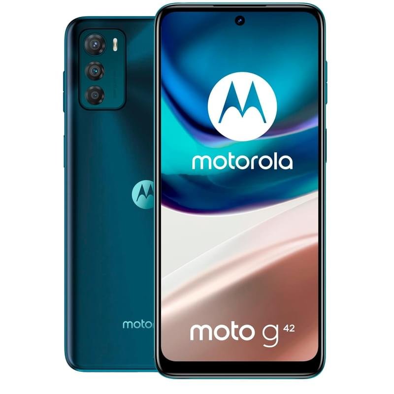 Смартфон Motorola G42 4/128GB Atlantic Green - фото #0