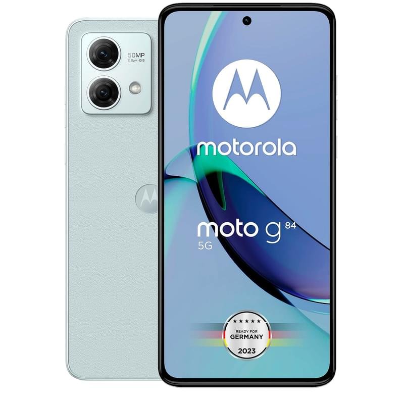 Смартфон Motorola G84 12/256GB Marshmallow Blue - фото #0