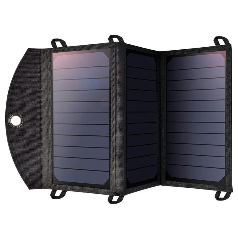 Портативная складная солнечная батарея-панель Choetech 19Вт, SunPower - фото #0