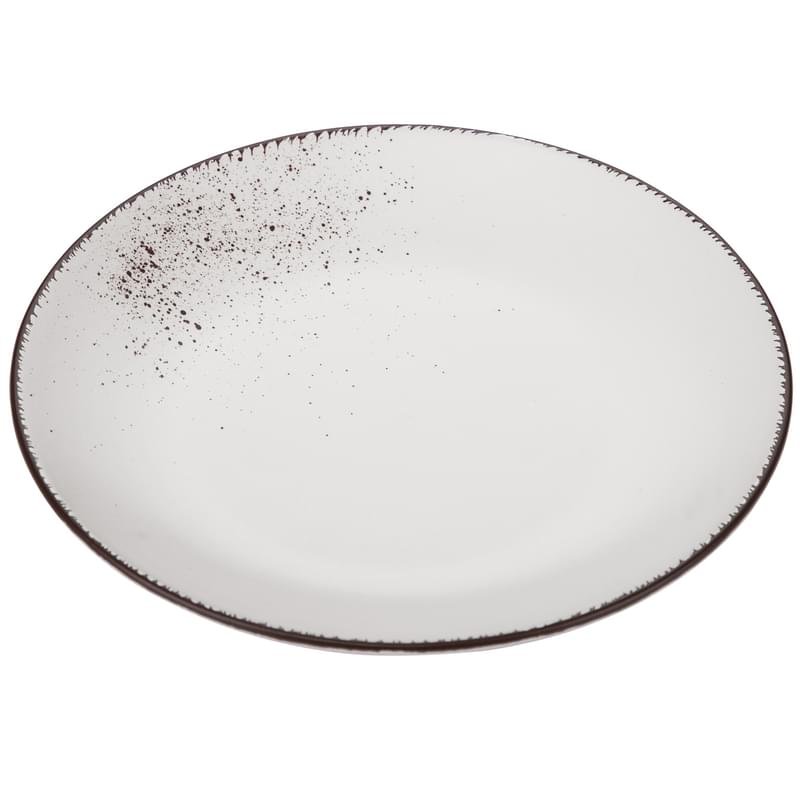 Тарелка десертная керамика 19см Lucca Winter white Ardesto AR2919WMC - фото #1