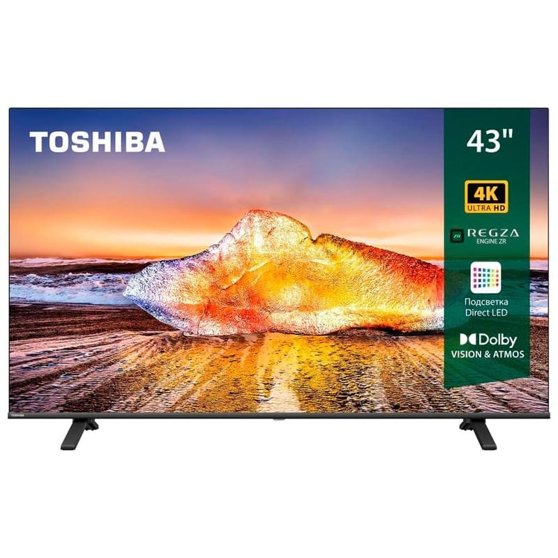 Телевизор Toshiba 43" 43C350ME UHD Smart Black - фото #0