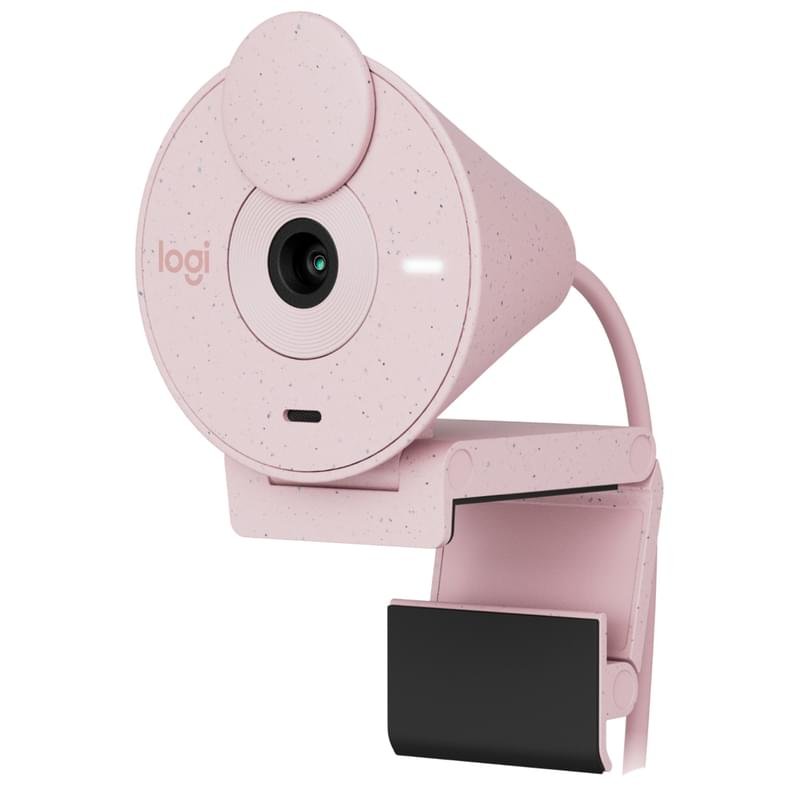 Web Камера Logitech BRIO 300, FHD, Rose - фото #0