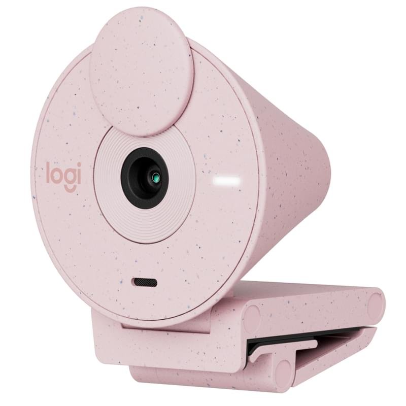 Web Камера Logitech BRIO 300, FHD, Rose - фото #2