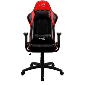 Игровое компьютерное кресло Aerocool AC100BR AIR, Black/Red (AC100 AIR BR) фото