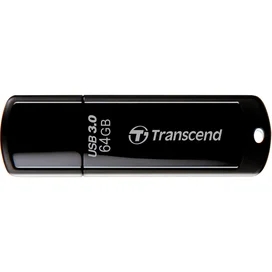 USB Флешка 64GB Transcend JetFlash 700 Type-A 3.1 Gen 1 (3.0) Black (TS64GJF700) фото