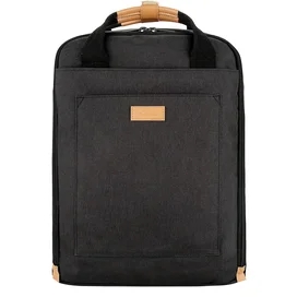 Рюкзак для ноутбука 15.6" NEO NEB-040, Black, полиэстер (NEB-040BK) фото