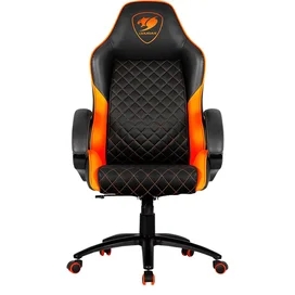 Игровое компьютерное кресло Cougar Fusion, Black/Orange (Cougar Fusion Black Orange) фото