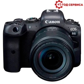 Беззеркальный фотоаппарат Canon EOS R6 RF 24-105 f/4-7.1 IS STM фото