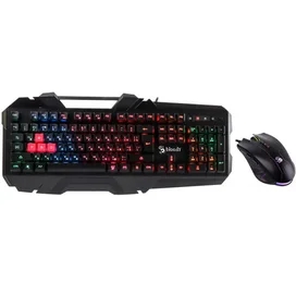 Клавиатура + мышь игровые Bloody B2500, Black (B2500) фото